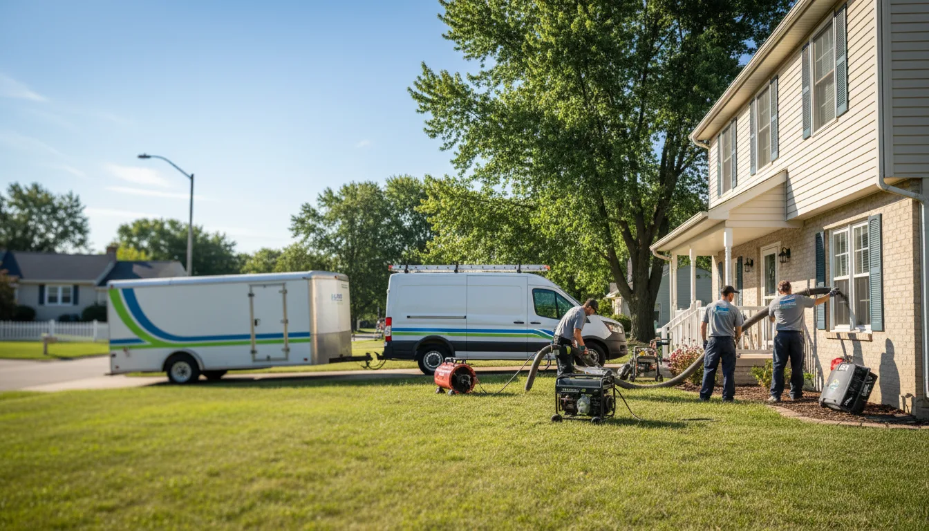Flooded Basement Restoration And Cleanup With Repair in Homer Glen, IL near me